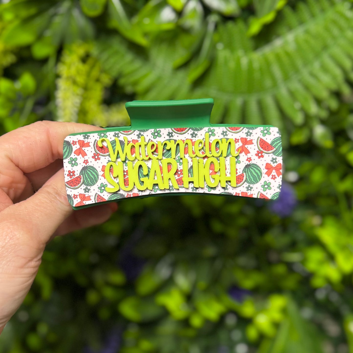 Watermelon Sugar High || Claw Clip