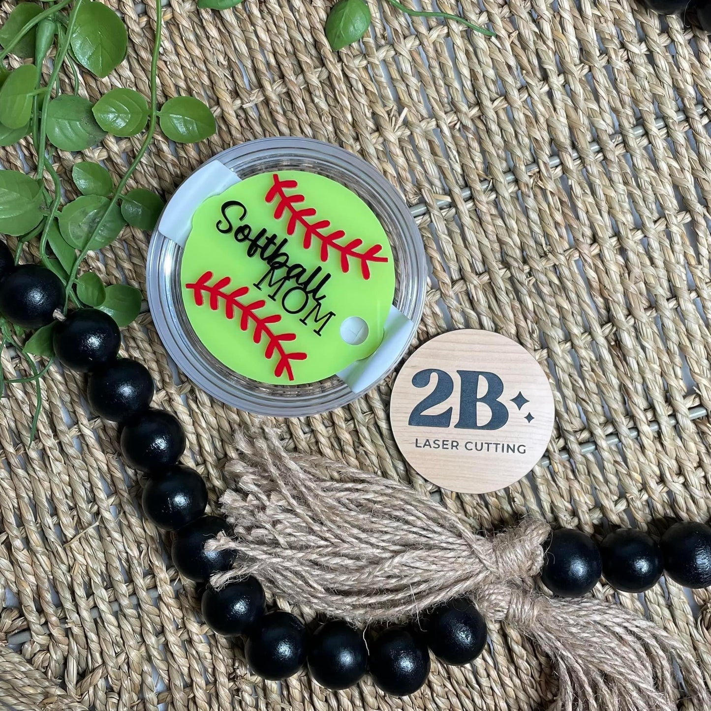Softball || Cup Topper (ws)