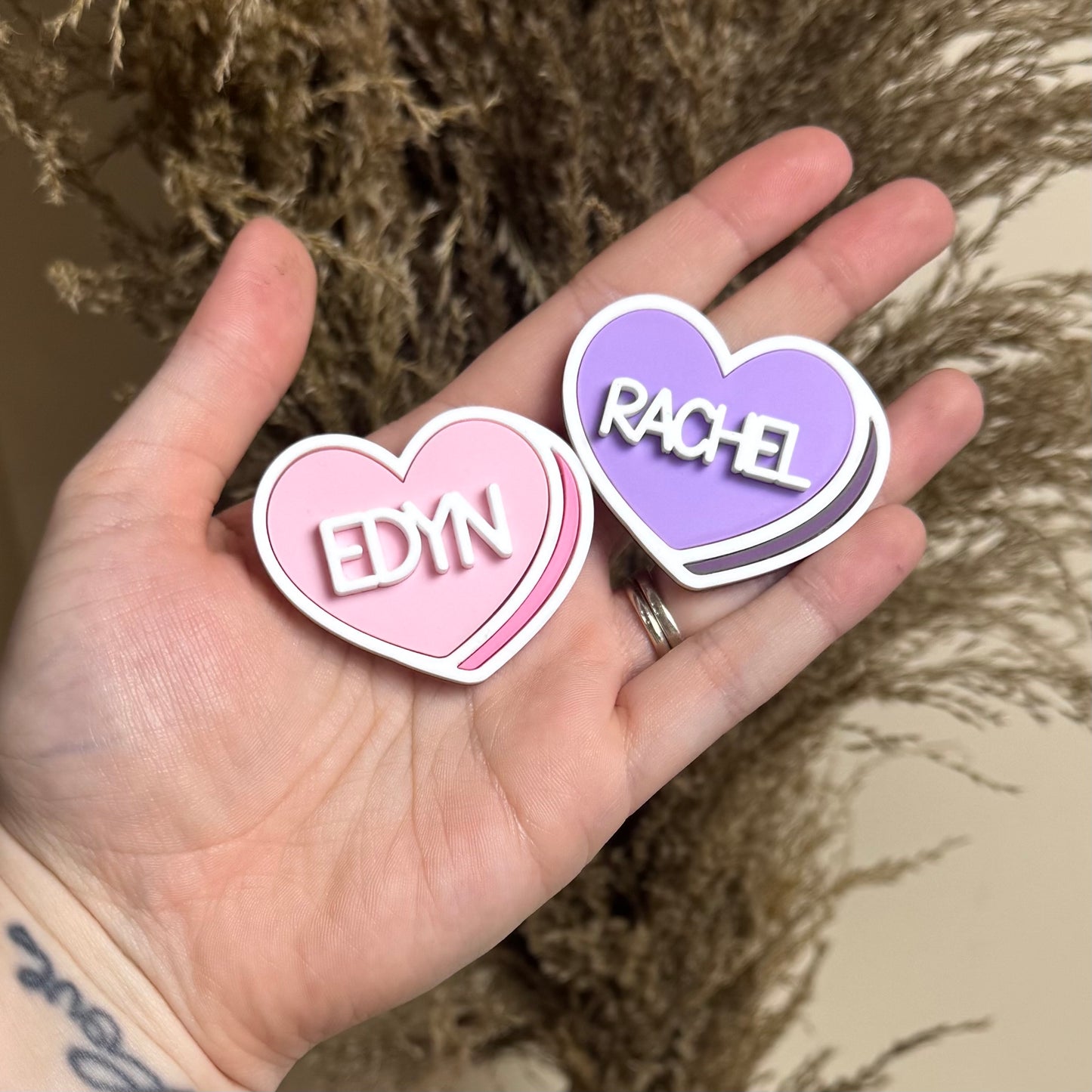 Conversation Heart || Hair Clip (ws)