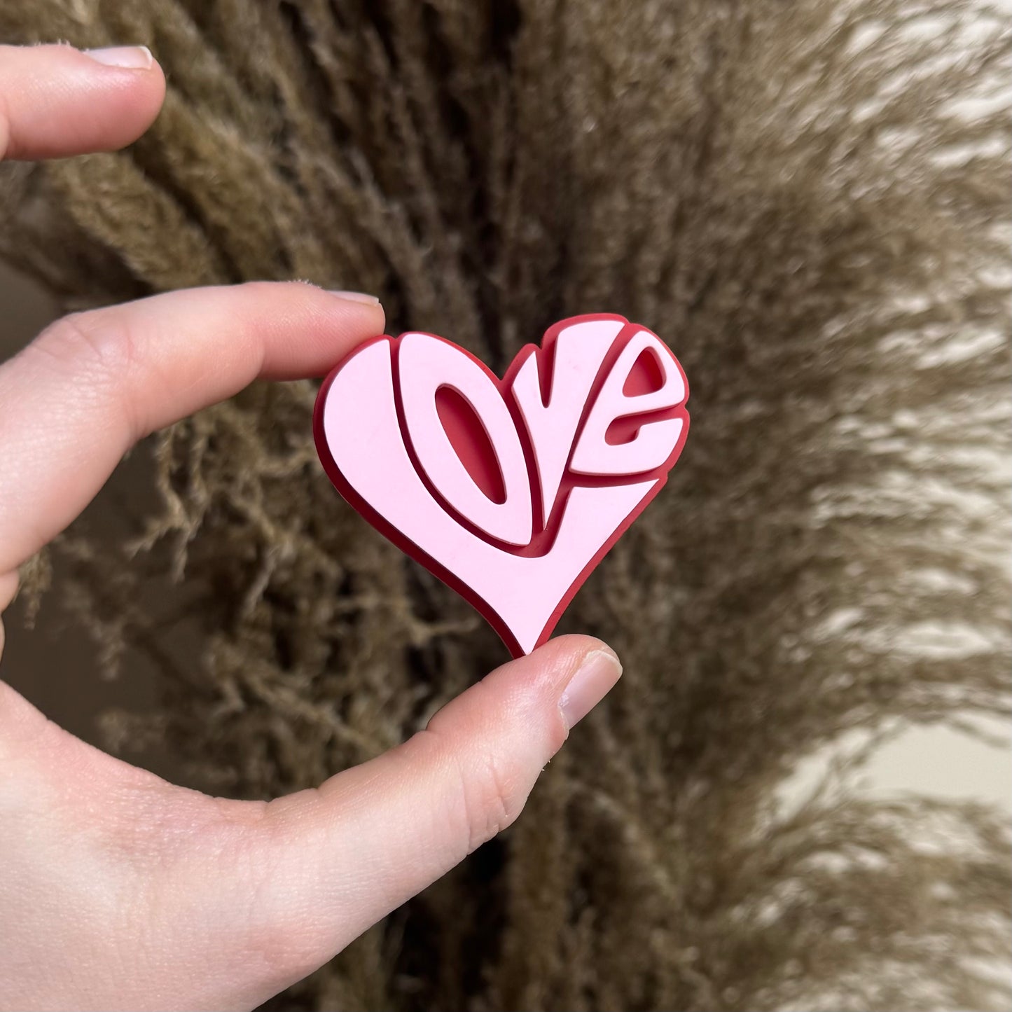 Groovy Love || Hair Clip (ws)