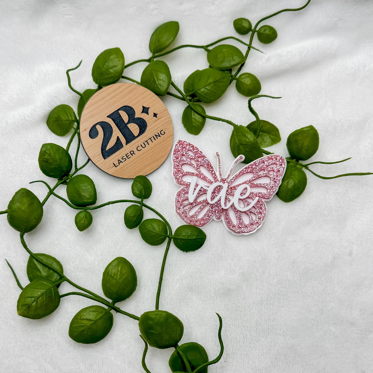 Butterfly Name || Hair Clip (ws)