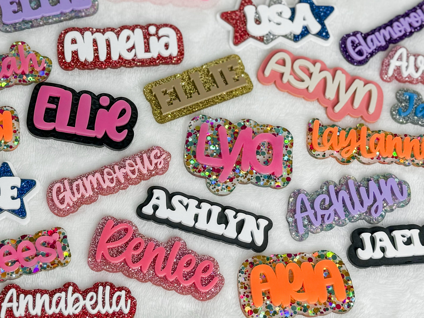 Personalized || Hair Clip (ws)