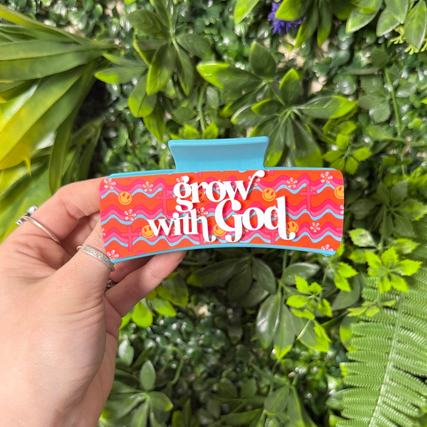 Grow With God || Claw Clip