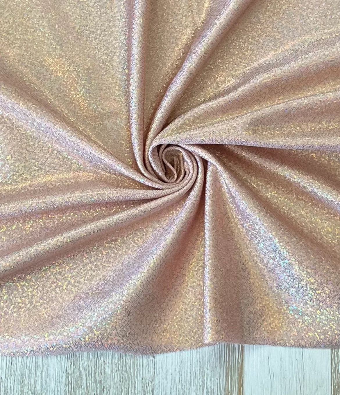 LIGHT PINK GOLD HOLOGRAM