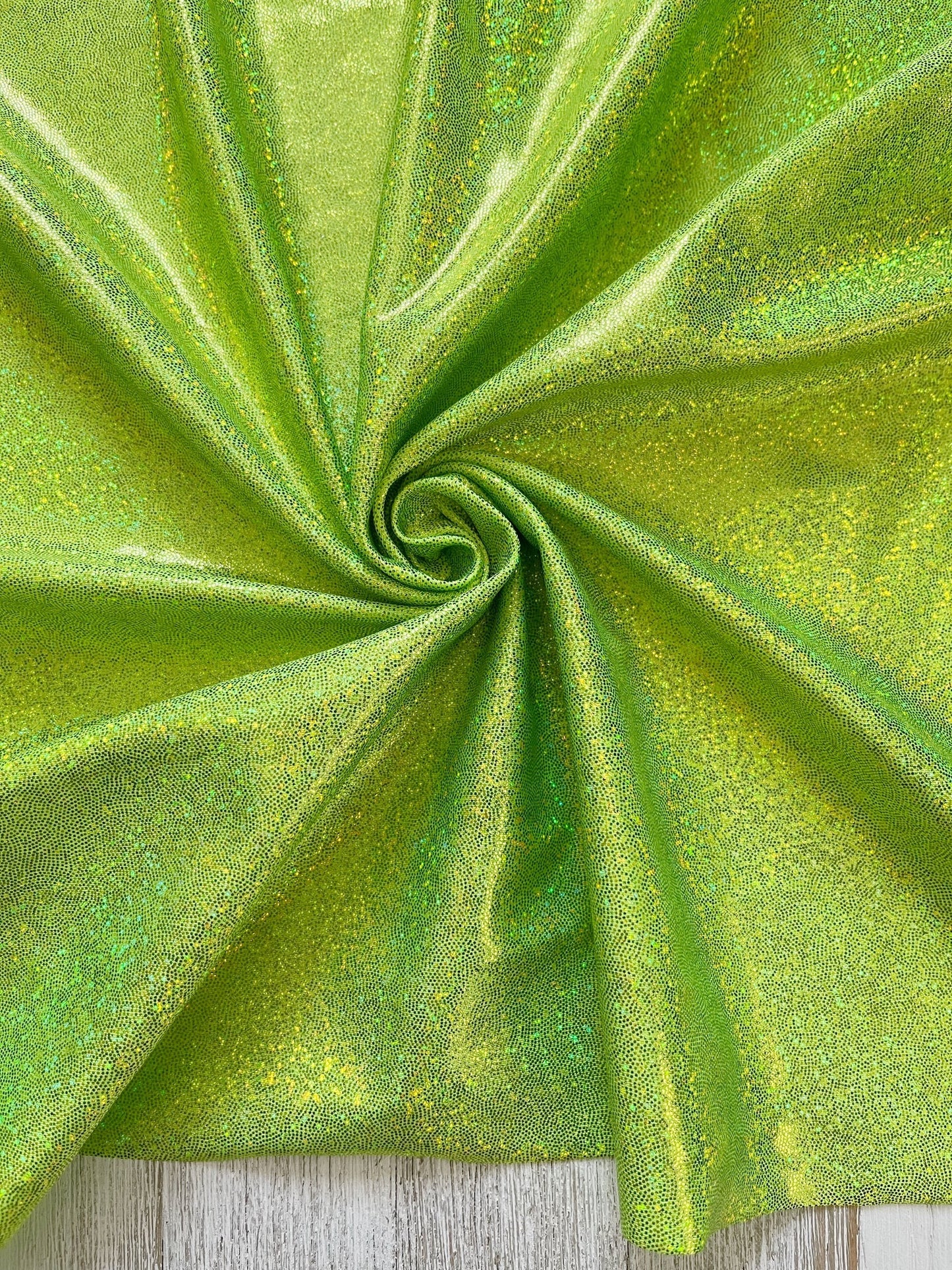 LIME/OLIVE HOLOGRAM