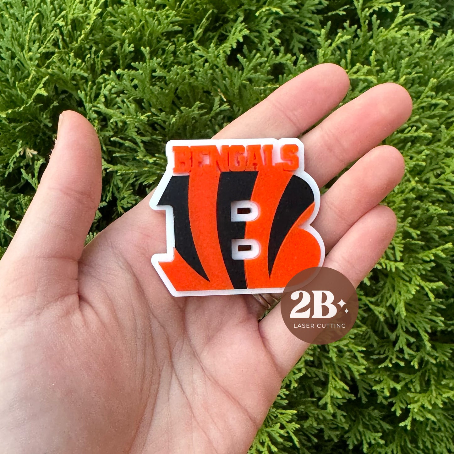 Bengals || Hair Clip (ws)