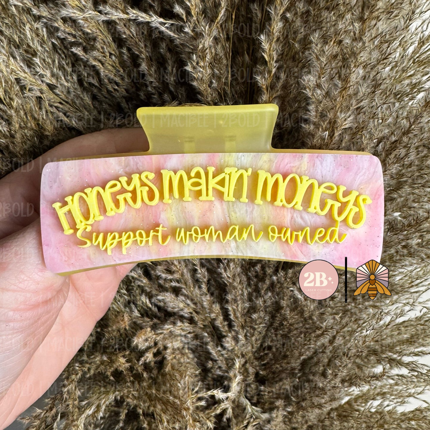 Honey's Makin' Moneys || Claw Clip