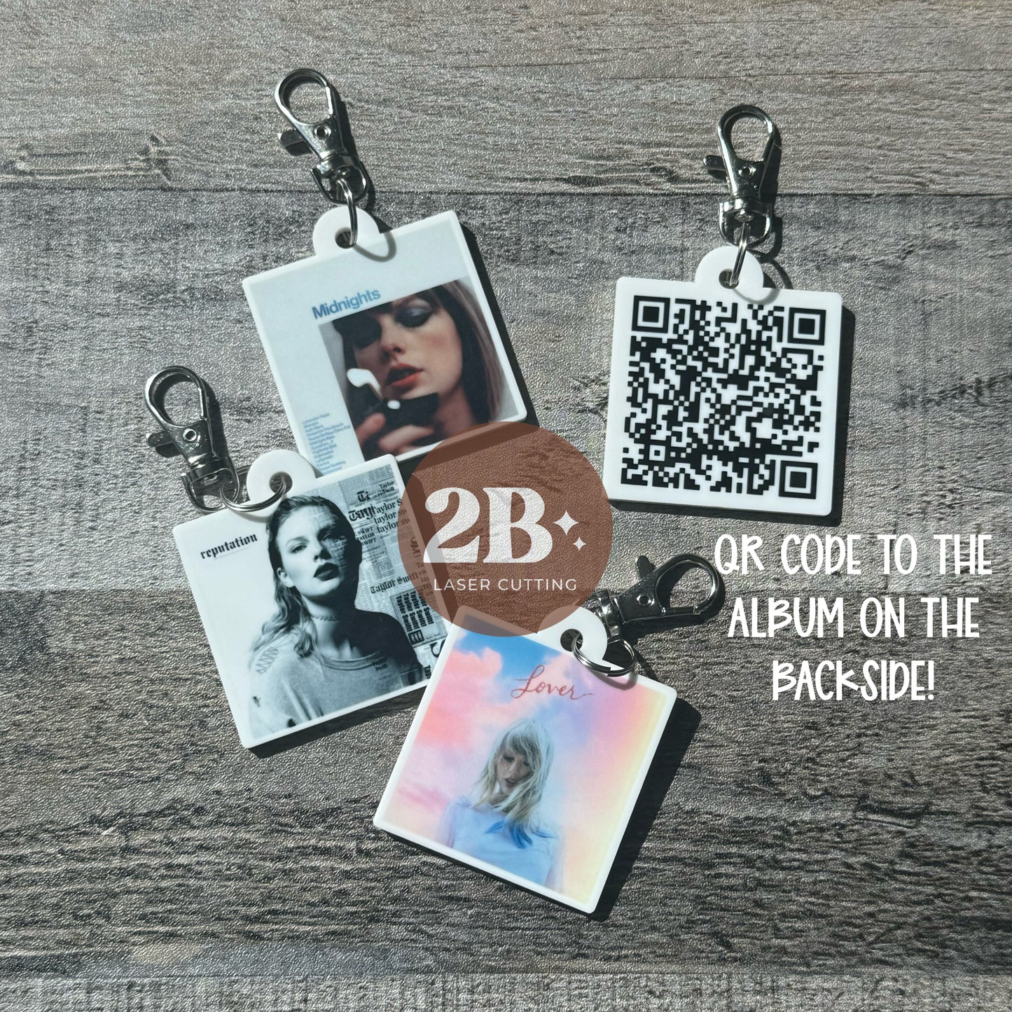 TS Album QR Code || Keychain (ws)