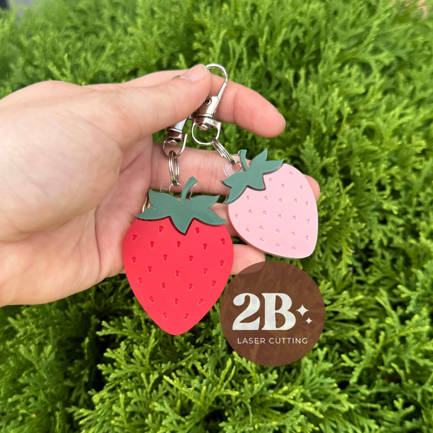 Strawberry || Keychain (ws)