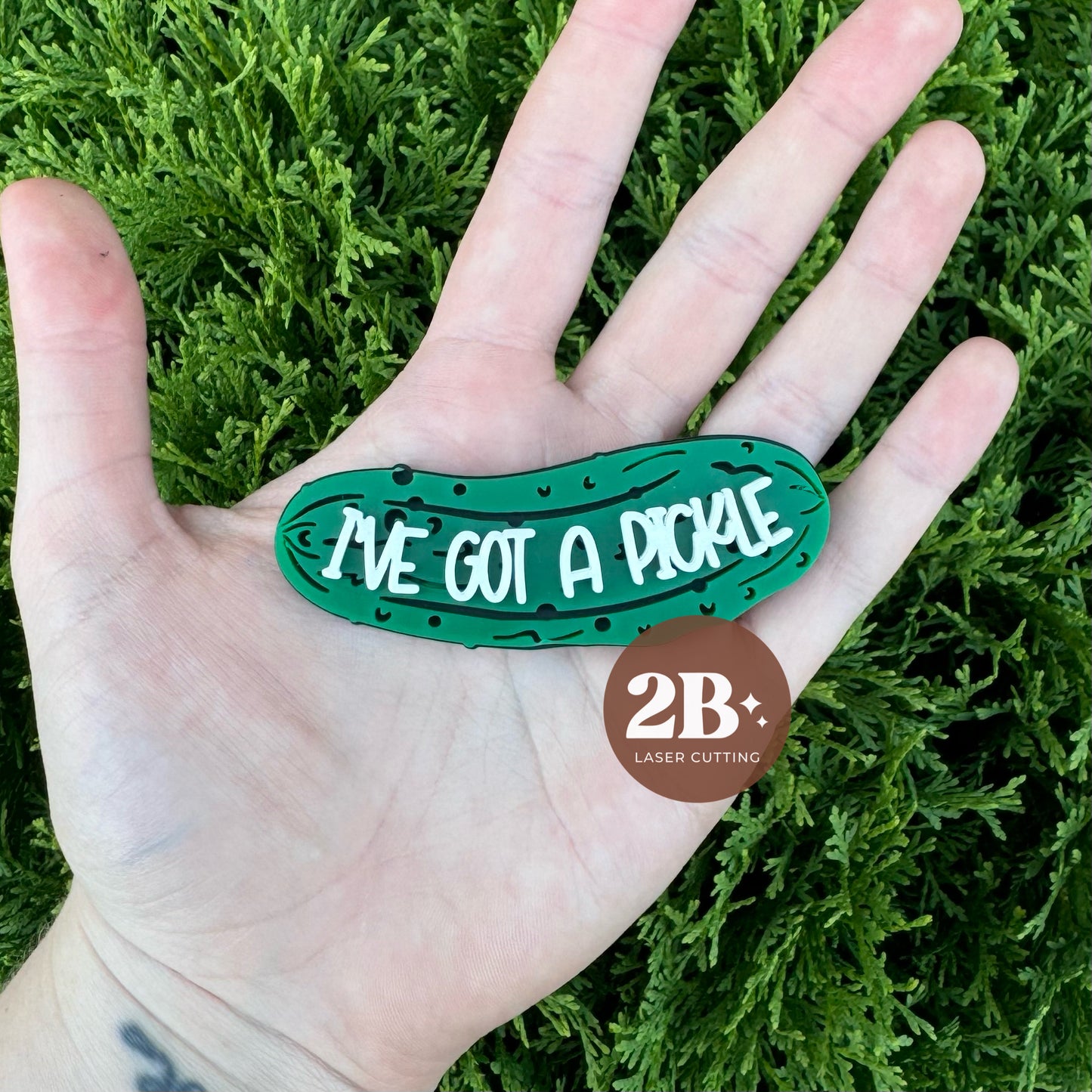 I've Got a Pickle || Hair Clip (ws)