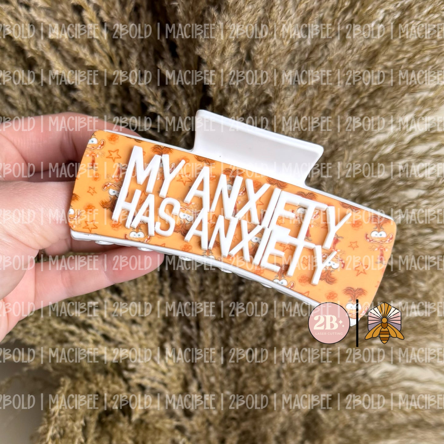 My Anxiety Has Anxiety || Claw Clip