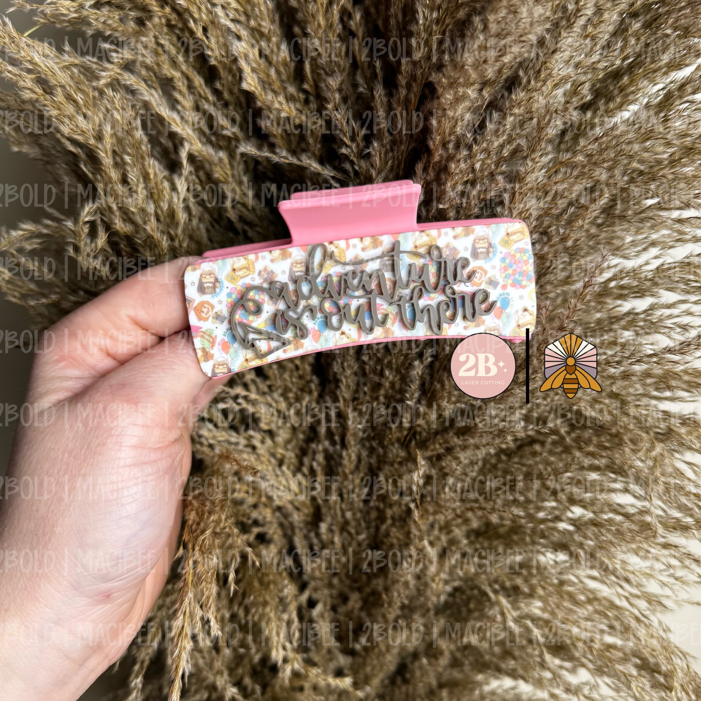 Adventure is Out There || Claw Clip