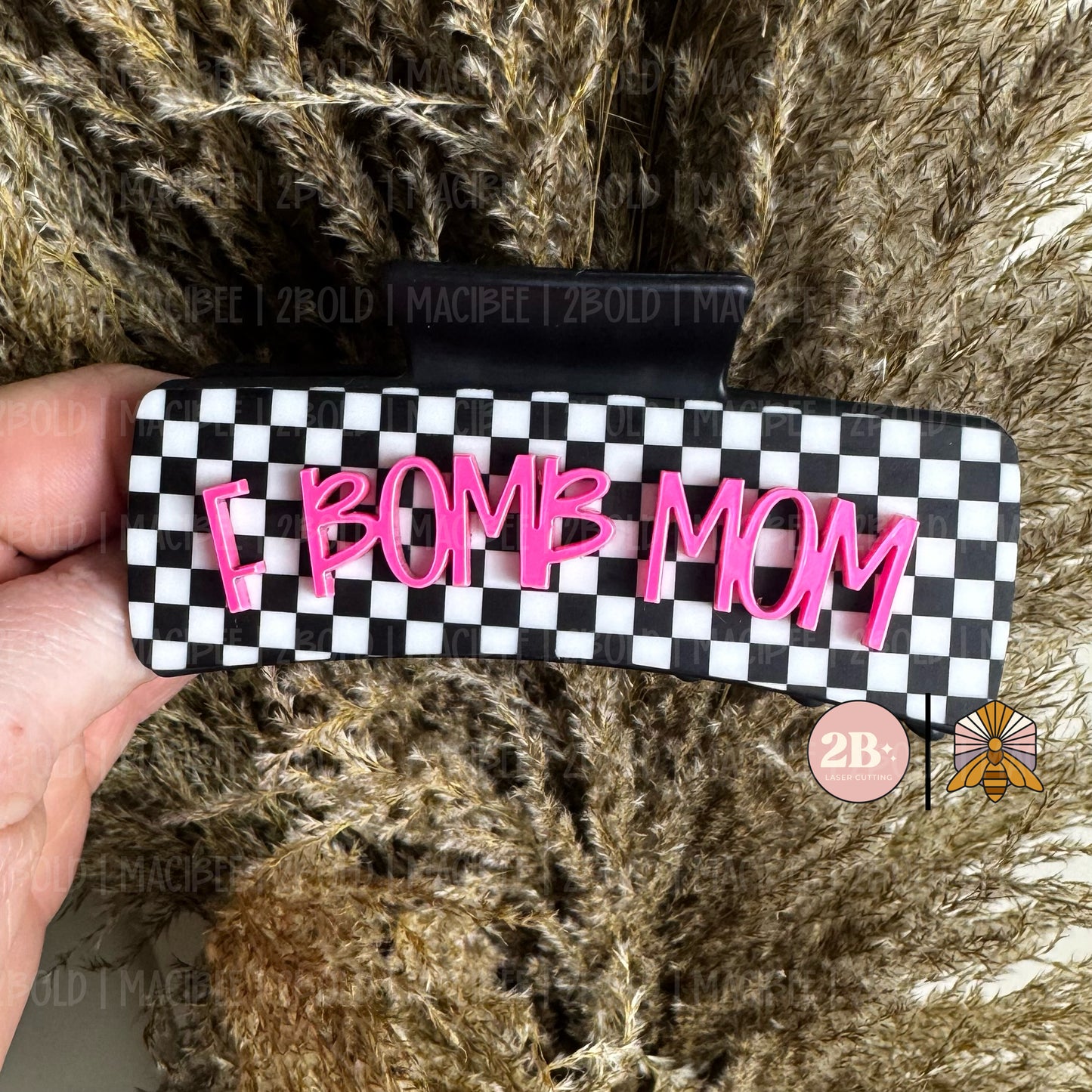 F Bomb Mom || Claw Clip