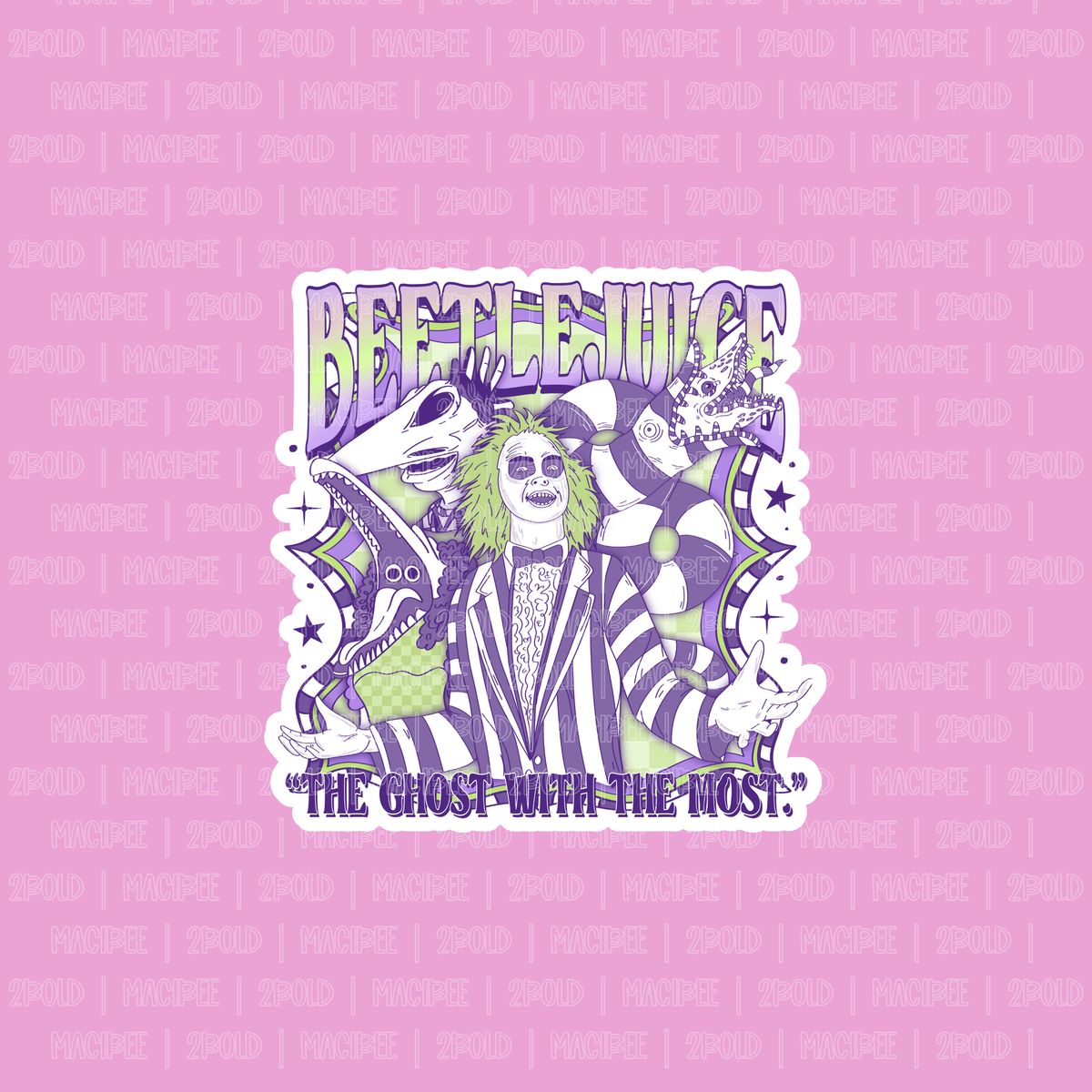 Beetlejuice || MagSafe Grip