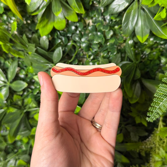 Hot Dog || Hair Clip
