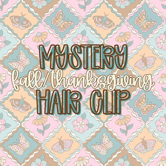 Mystery Fall/Thanksgiving || Hair Clip
