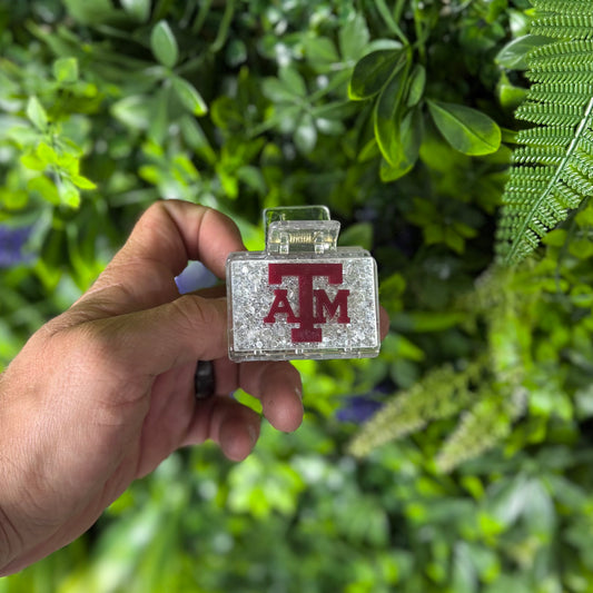 Texas A&M || Mini Claw Clip