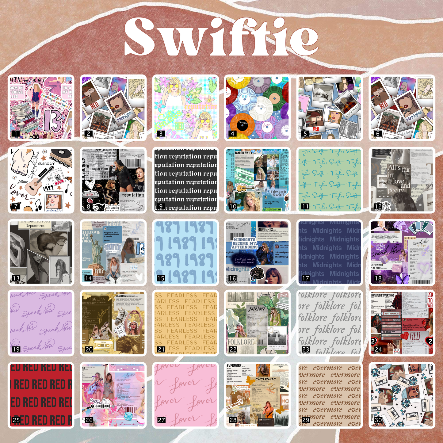 Create Your Own Swiftie || Claw Clip