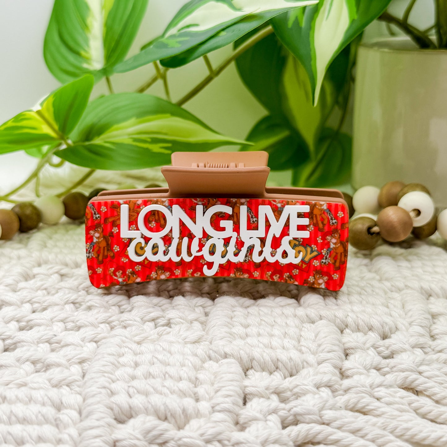 Long Live Cowgirls  || Claw Clip