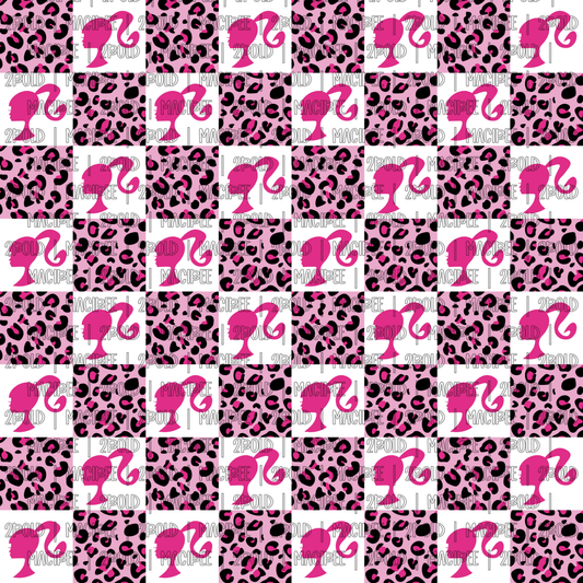 Barbie Check || Seamless File