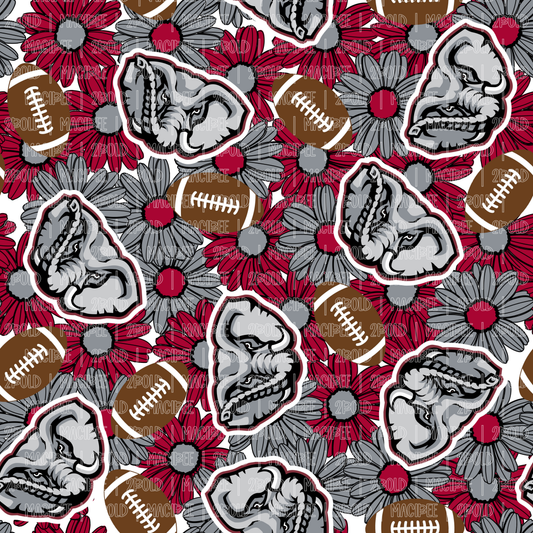 Alabama Flower || Seamless File