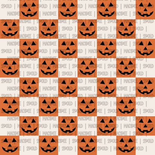 Jack-o-Lantern Check || Seamless File