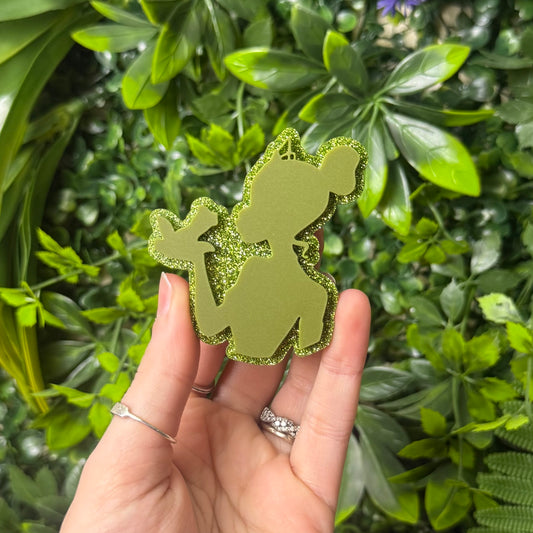Tiana Silhouette || Hair Clip
