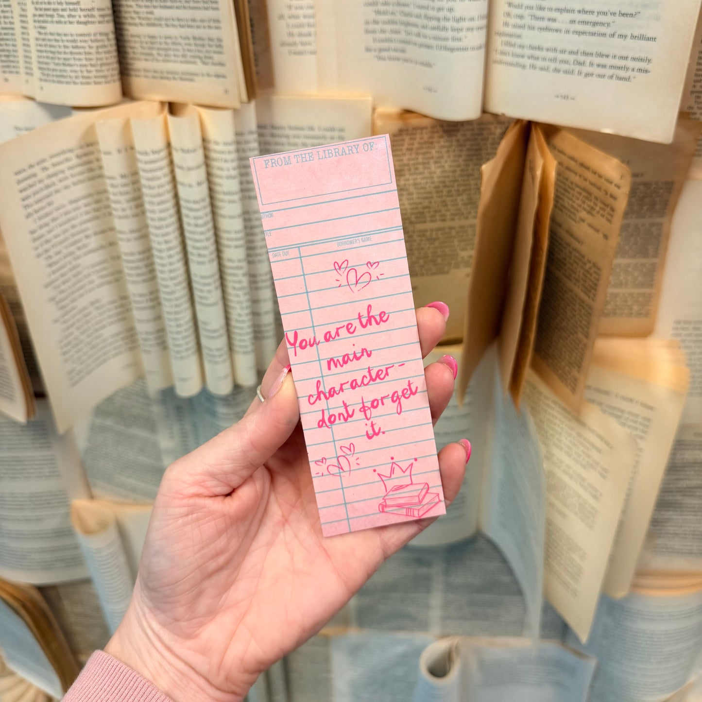 Library Card || Bookmark