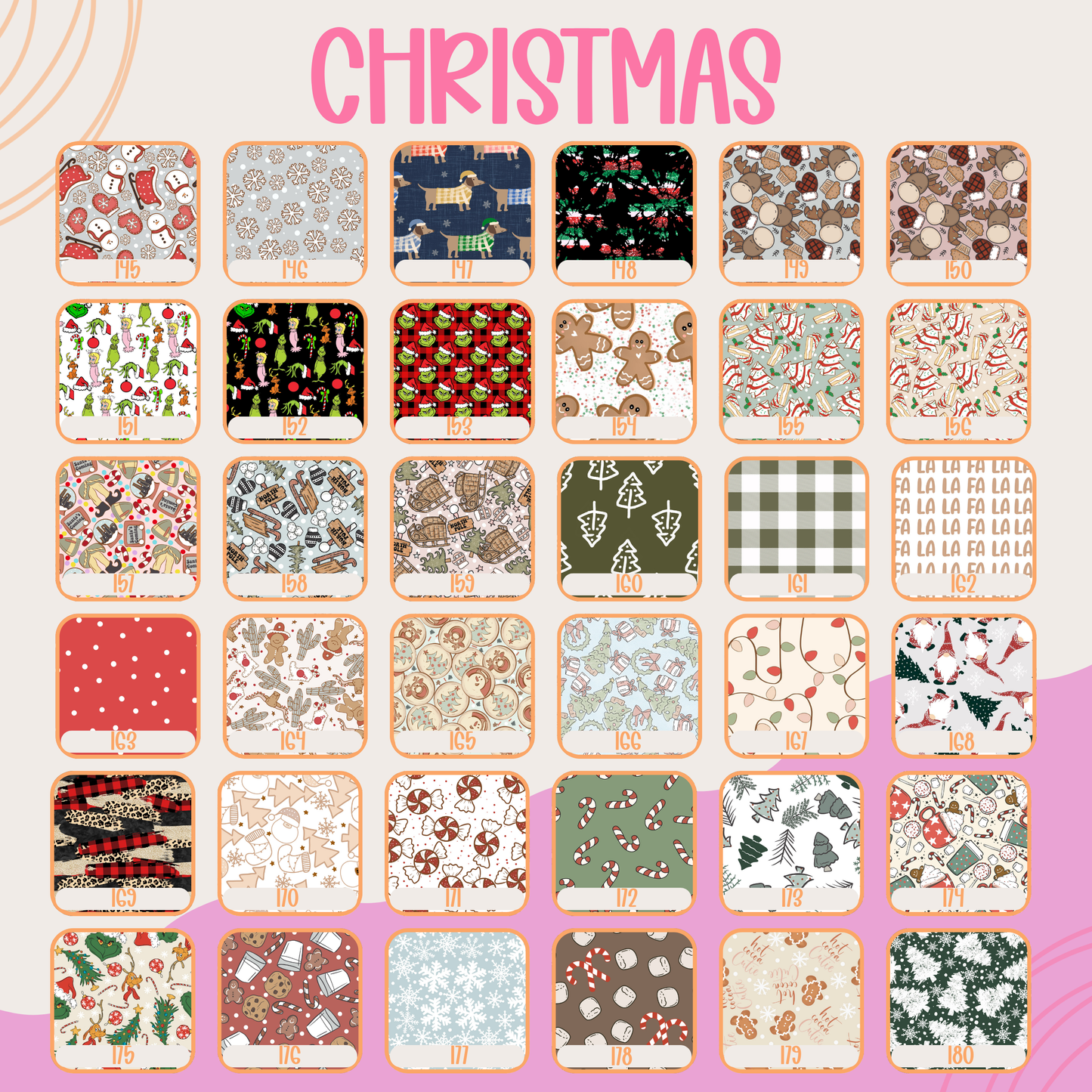 CREATE YOUR OWN Christmas || Claw Clip (ws)