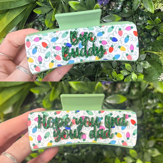 Bye Buddy || Claw Clip