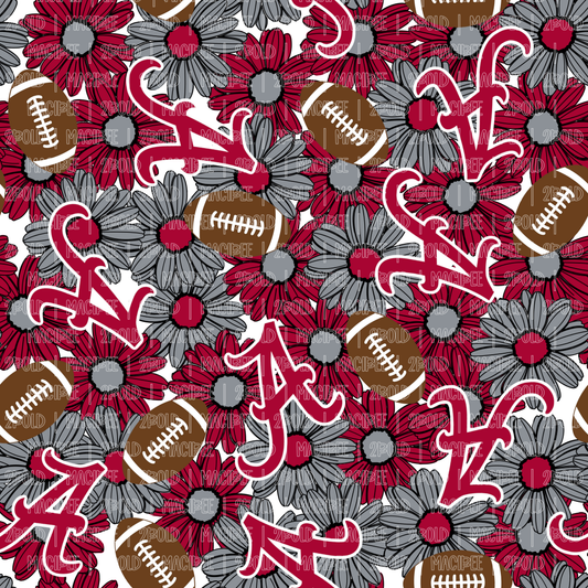 Alabama Flower || Seamless File