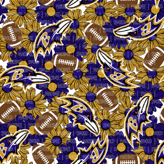 Ravens Flower || Seamless File