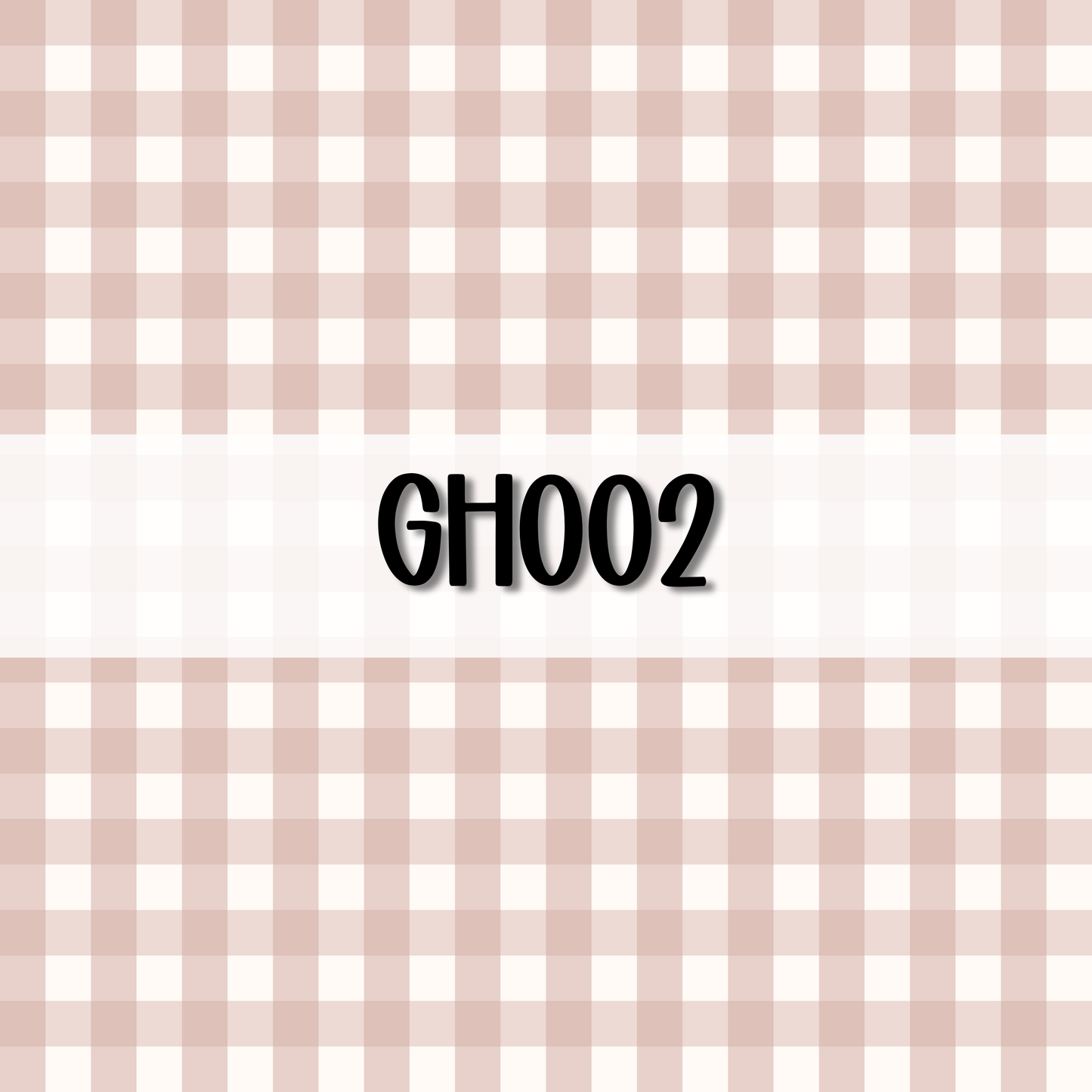 Wavy Gingham Initial || Hair Clip (ws)