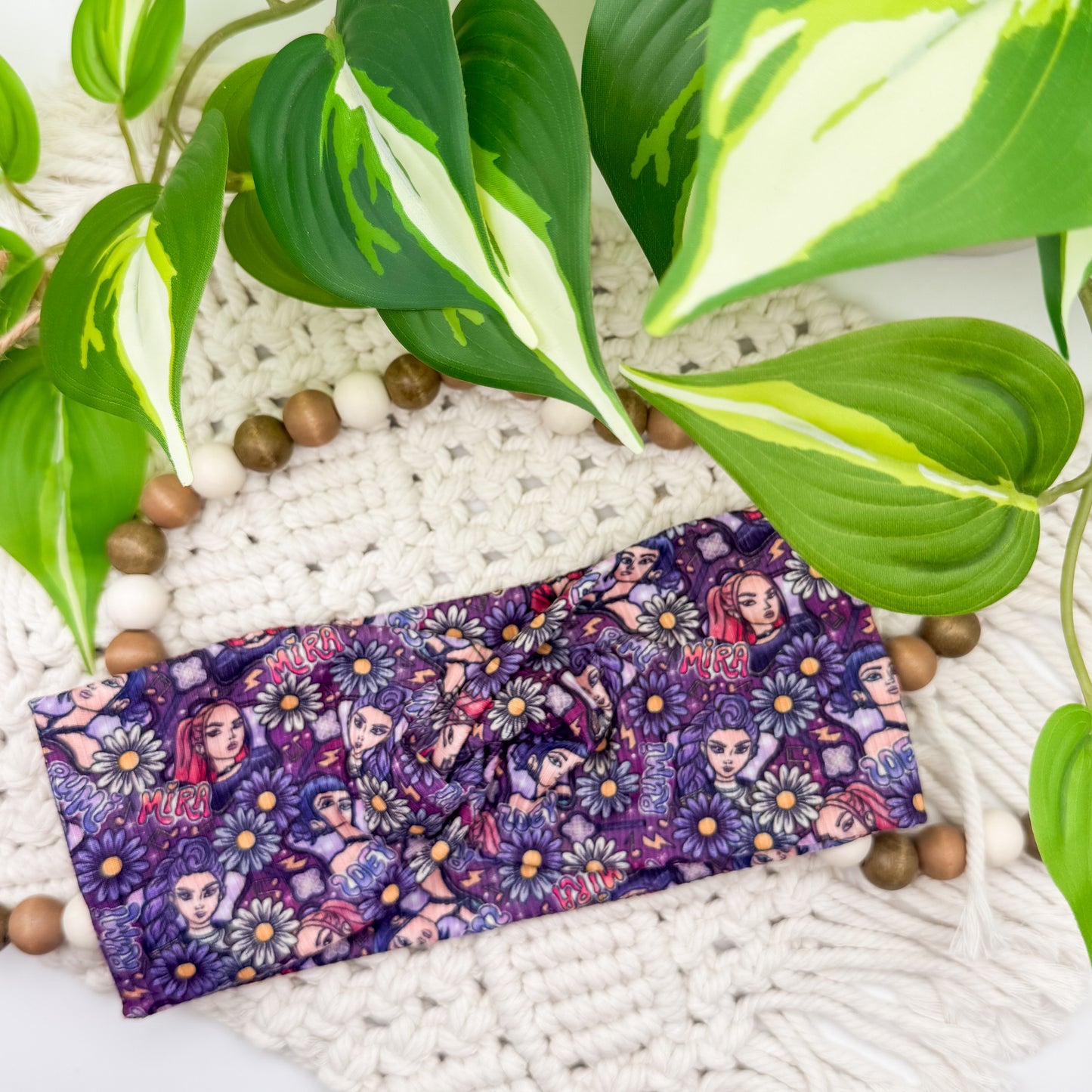 RTS Purple Huntr/x || Headband