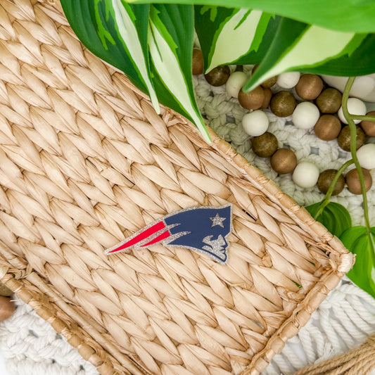 Patriots || Hair Clip