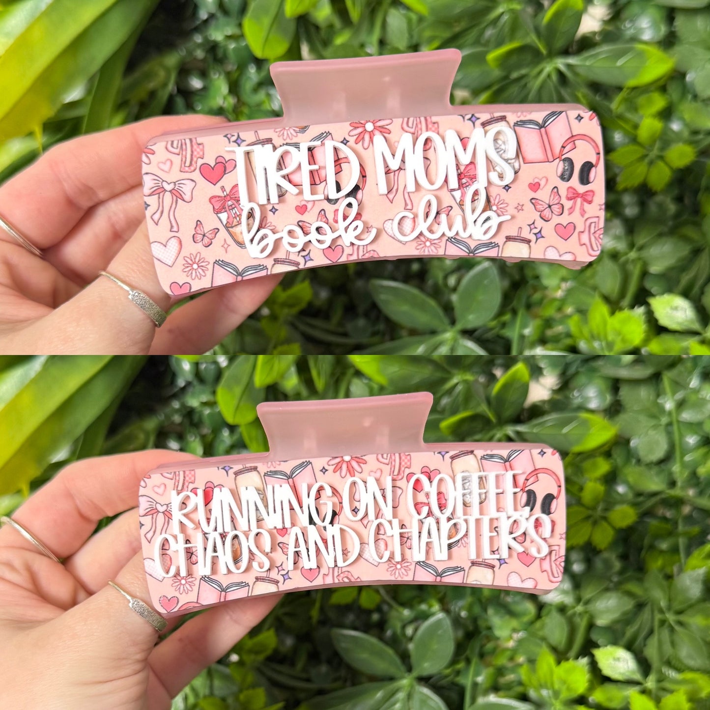 Tired Moms Book Club || Claw Clip