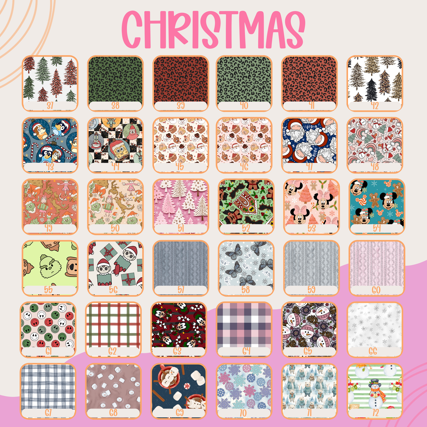 CREATE YOUR OWN Christmas || Claw Clip (ws)