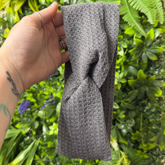 RTS Charcoal Sweater || Headband