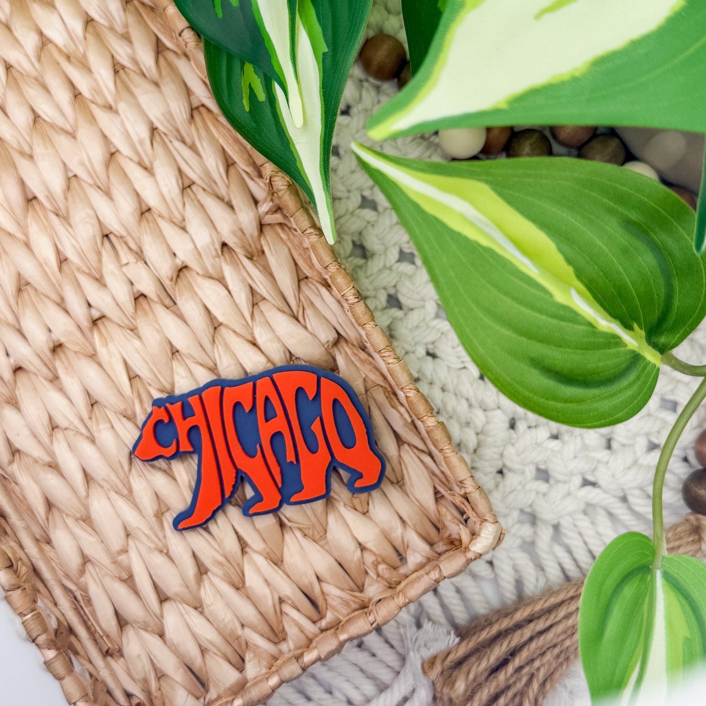Chicago Bears || Hair Clip