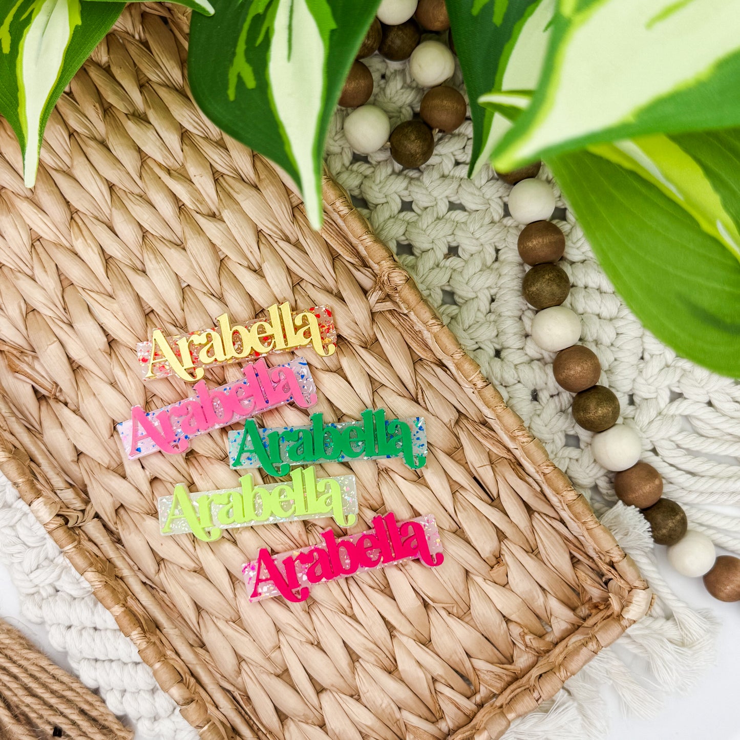 Microflake || Hair Clip Bundle