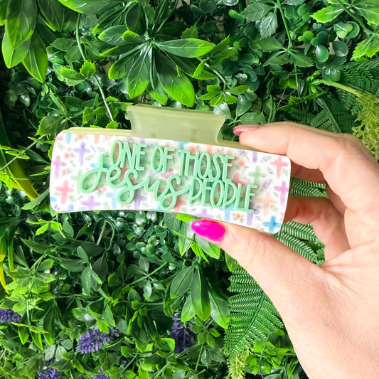 One Of Those Jesus People || Claw Clip