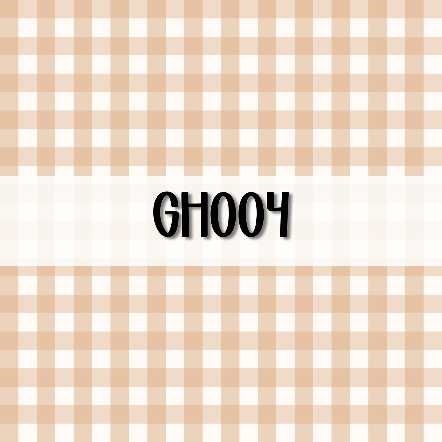 Wavy Gingham Initial || Hair Clip (ws)