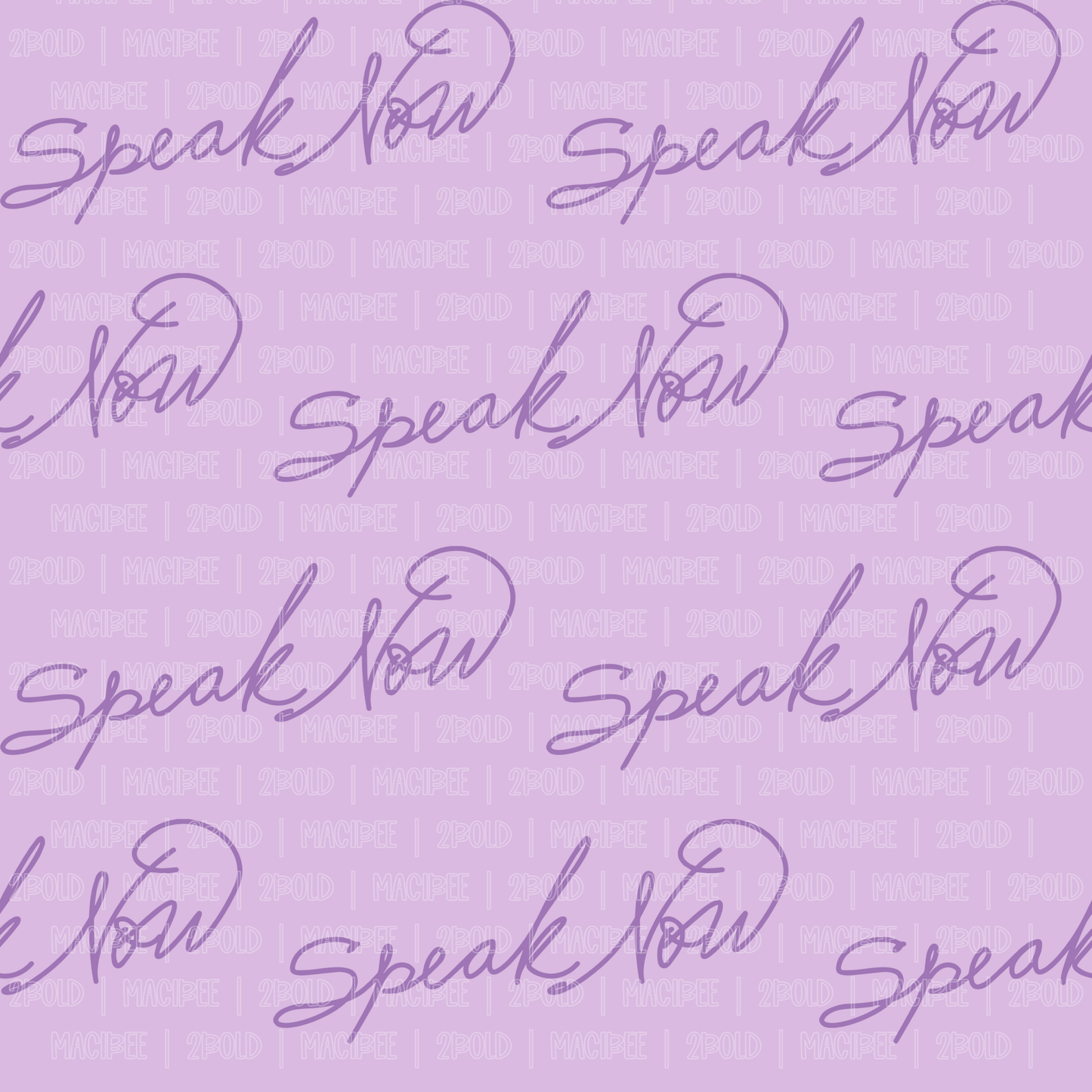 Speak Now || Seamless File