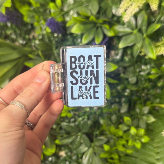 RTS Lake Days || Mini Claw Clip