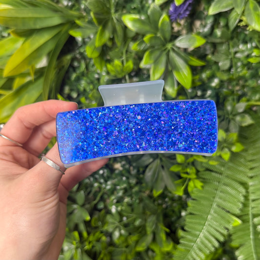RTS Blue Razzle Dazzle || Claw Clip