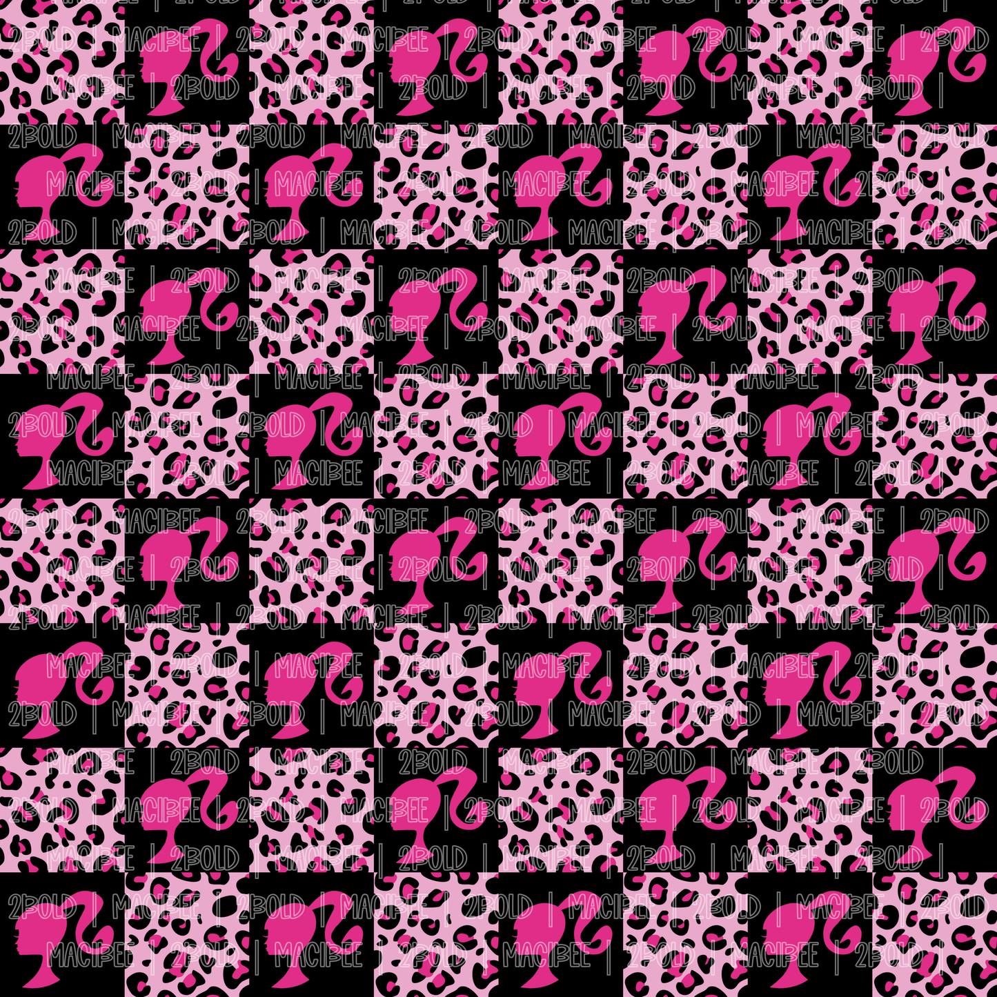 Barbie Check || Seamless File