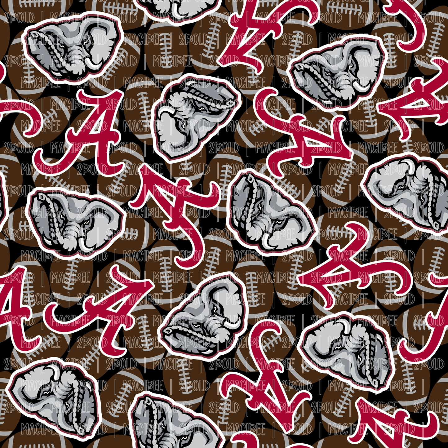 Alabama Black || Seamless File