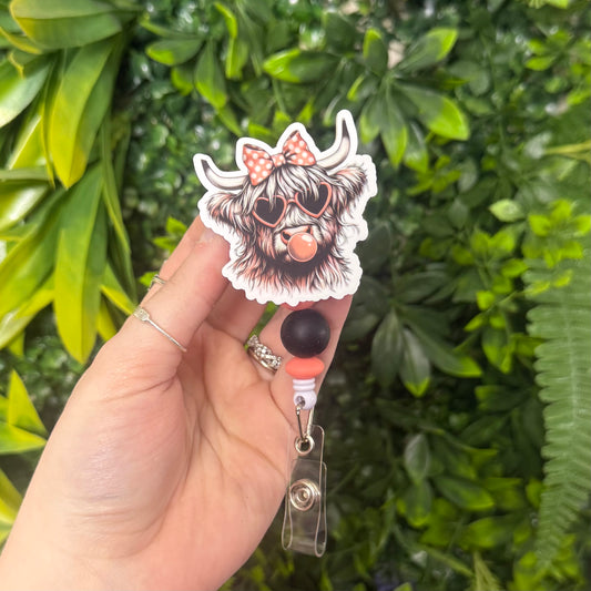 Valentine Highland Cow || Badge Reel
