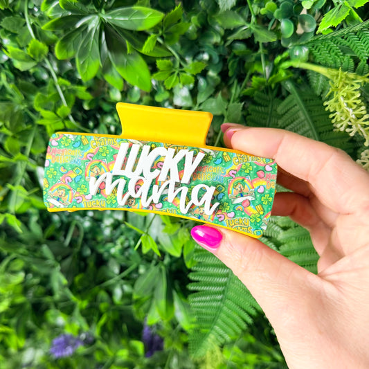 Lucky Mama || Claw Clip