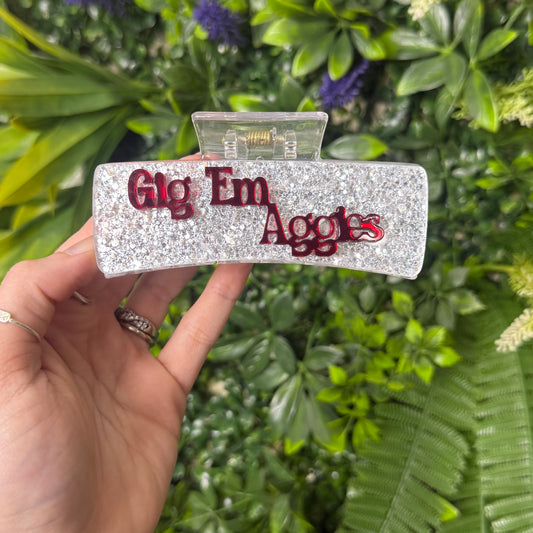 RTS Gig 'Em Aggies || Claw Clip